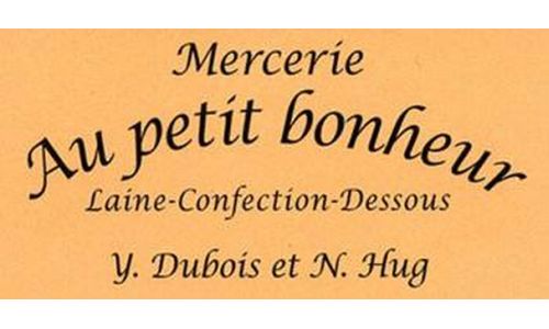 Mercerie Au petit bonheur Mercerie Au petit bonheur