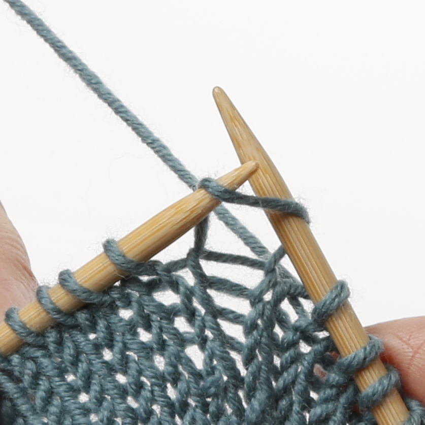 slip a stitch knit-wise