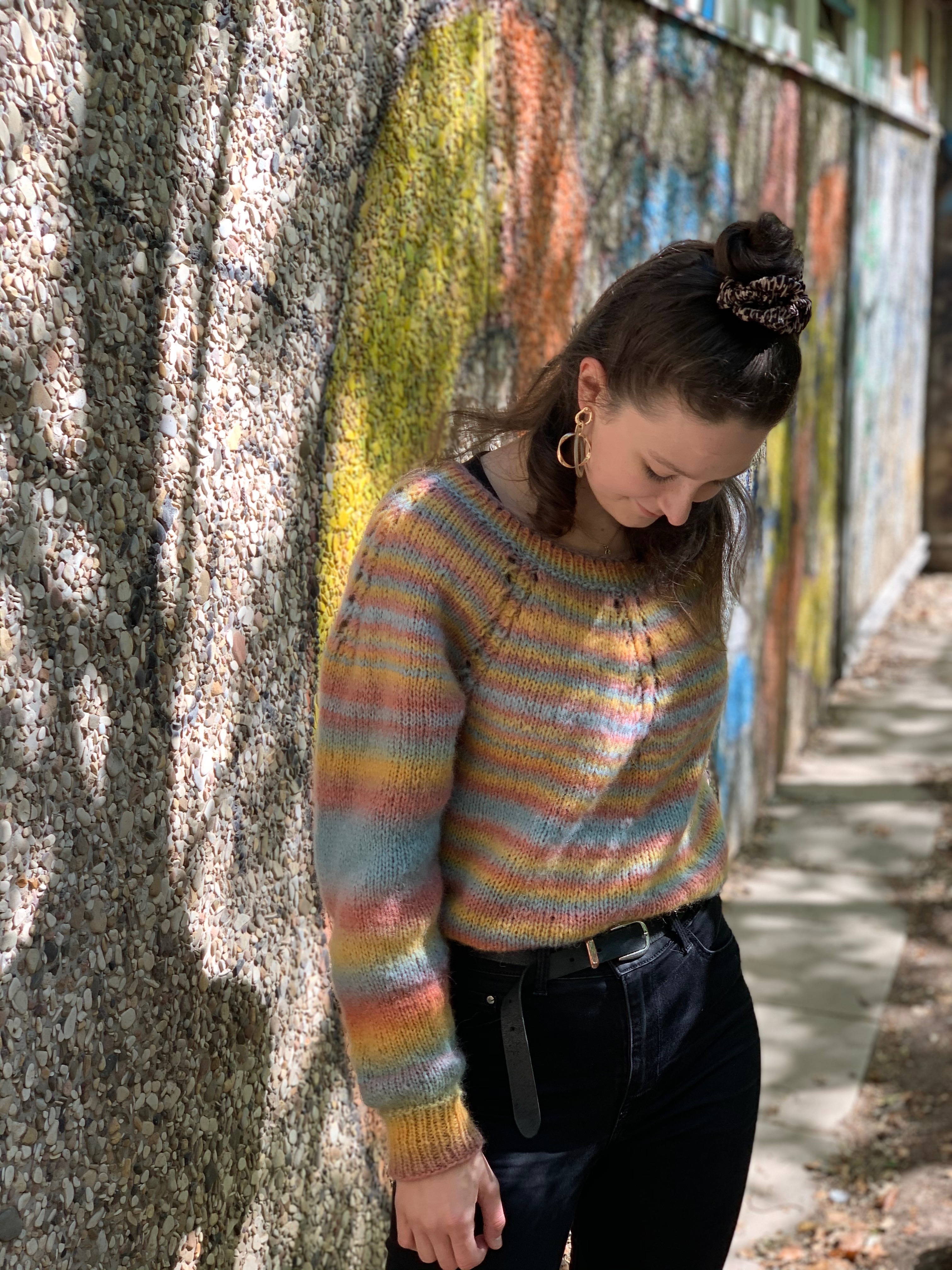 Top-Down Pullover Malou Light